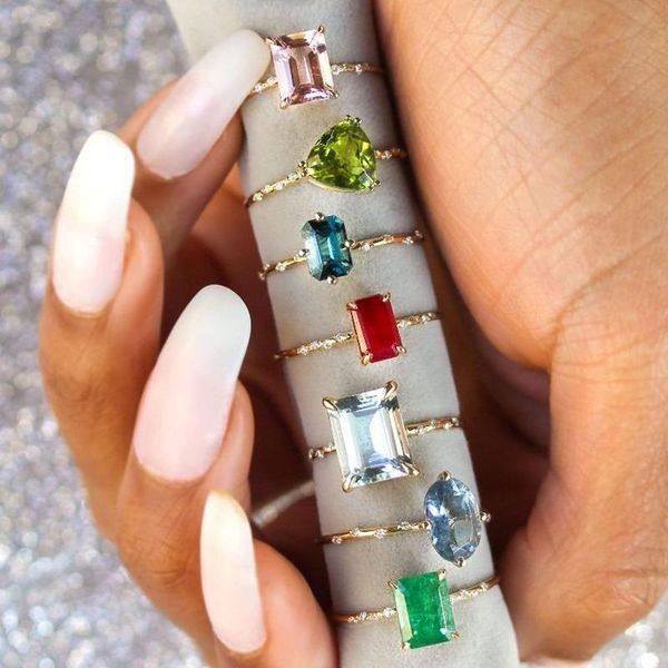 wedding rings classic green blue red solitaire cz for women elegant cubic zirconia copper ring statement jewelry, Slivery;golden
wedding rings classic green blue red solitaire cz for women elegant cubic zirconia copper ring statement jewelry, Slivery;golden