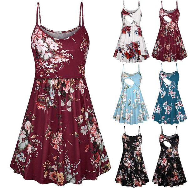 maternity dresses summer fashion print sling breast-feeding pregnant woman nursing dress pregnancy clothing vestidos, White
maternity dresses summer fashion print sling breast-feeding pregnant woman nursing dress pregnancy clothing vestidos, White