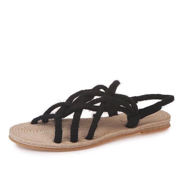 sandals bohemian women's beach shoes summer heels cross-shoes breathable suit female beige boho fashion girls elastic b hcit, Black
sandals bohemian women's beach shoes summer heels cross-shoes breathable suit female beige boho fashion girls elastic b hcit, Black