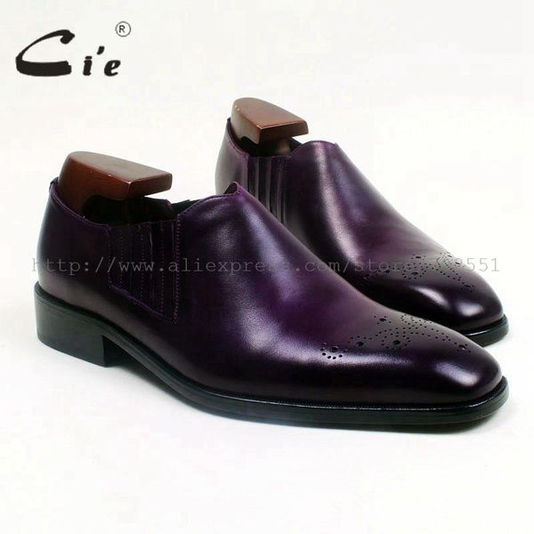 dress shoes cie square toe medallion custom handmade men leather shoe 100%genuine calf outsole men's slip-on purple patina loafer101, Black
dress shoes cie square toe medallion custom handmade men leather shoe 100%genuine calf outsole men's slip-on purple patina loafer101, Black
