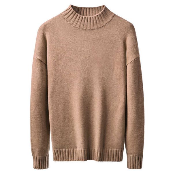 fashion mens sweater cotton half turtelneck sweaters solid winter knitted pullover black men clothing long sleeve knitwear coats 210601, White;black
fashion mens sweater cotton half turtelneck sweaters solid winter knitted pullover black men clothing long sleeve knitwear coats 210601, White;black