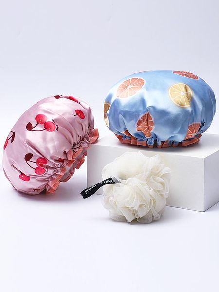 double-layer thick shower cap women's waterproof bath household bathing headgear kitchen hat caps
double-layer thick shower cap women's waterproof bath household bathing headgear kitchen hat caps