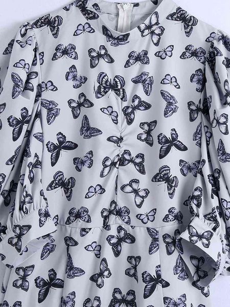 skirts women round neck puff sleeve butterfly print dress vintage fashion refreshing back zipper chic female dresses vestidos mujer, Black
skirts women round neck puff sleeve butterfly print dress vintage fashion refreshing back zipper chic female dresses vestidos mujer, Black