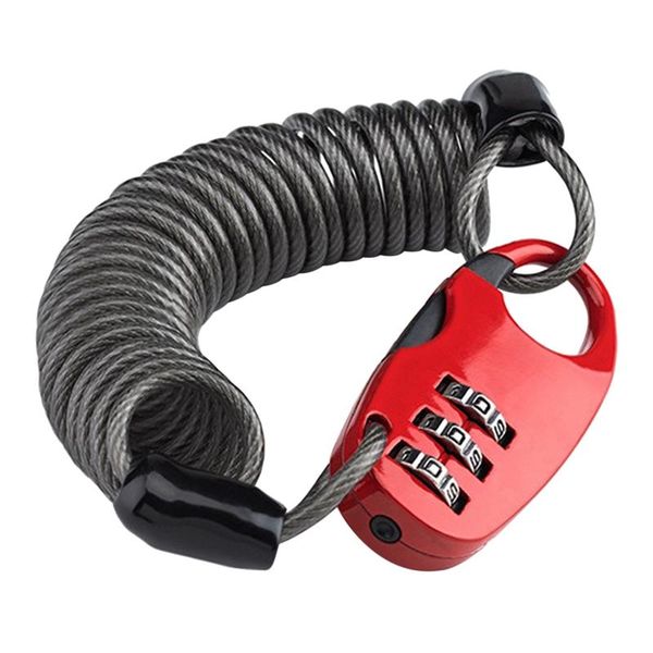 bike locks mini bicycle mtb helmet lock elastic stretch 45g ultralight flexible pvc password accessories red
bike locks mini bicycle mtb helmet lock elastic stretch 45g ultralight flexible pvc password accessories red