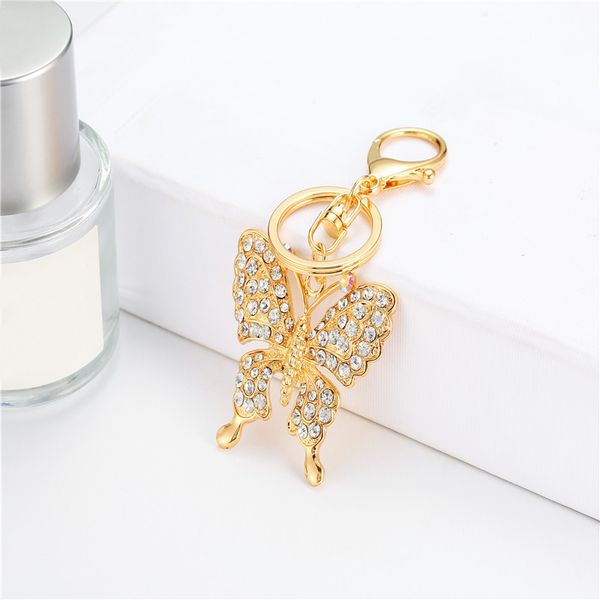 fashion gold crystal butterfly keychains zinc alloy rhinestone exquisite keychain handbag car charm pendant key ring accessories, Slivery;golden
fashion gold crystal butterfly keychains zinc alloy rhinestone exquisite keychain handbag car charm pendant key ring accessories, Slivery;golden