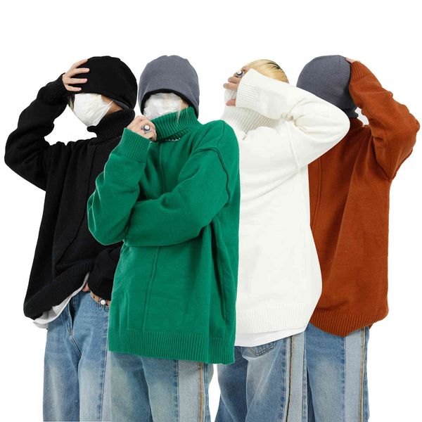 men's sweaters 2021 korean fashion white line simple solid color ins high collar pullover long sleeve sweater loose m4-p-2230 ngk6, White;black
men's sweaters 2021 korean fashion white line simple solid color ins high collar pullover long sleeve sweater loose m4-p-2230 ngk6, White;black
