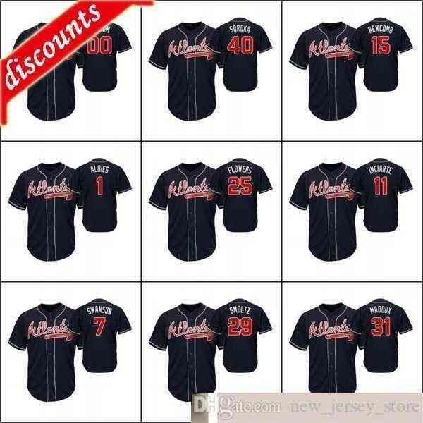 2022 baseball men #7 dansby swanson 40 mike soroka 1 ozzie albies 25 flowers custom women youth cool base official alternate jerseys, Black
2022 baseball men #7 dansby swanson 40 mike soroka 1 ozzie albies 25 flowers custom women youth cool base official alternate jerseys, Black