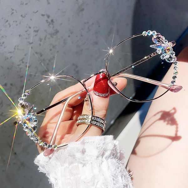 sunglasses blue light computer eyeglasses women metal frame luxury rhinestone rectangle clear lens vintage eyewear shades female, White;black
sunglasses blue light computer eyeglasses women metal frame luxury rhinestone rectangle clear lens vintage eyewear shades female, White;black