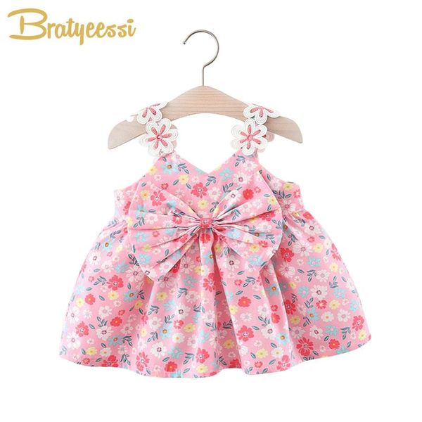 girl's dresses floral baby girl dress with big bow 2021 princess summer for girls clothes cotton beach travel toddler, Red;yellow
girl's dresses floral baby girl dress with big bow 2021 princess summer for girls clothes cotton beach travel toddler, Red;yellow