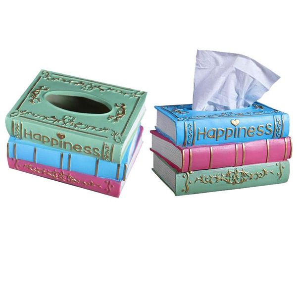 tissue boxes & napkins retro box resin napkin storage container rectangle creative book shaped paper towel holder deskdecoration
tissue boxes & napkins retro box resin napkin storage container rectangle creative book shaped paper towel holder deskdecoration