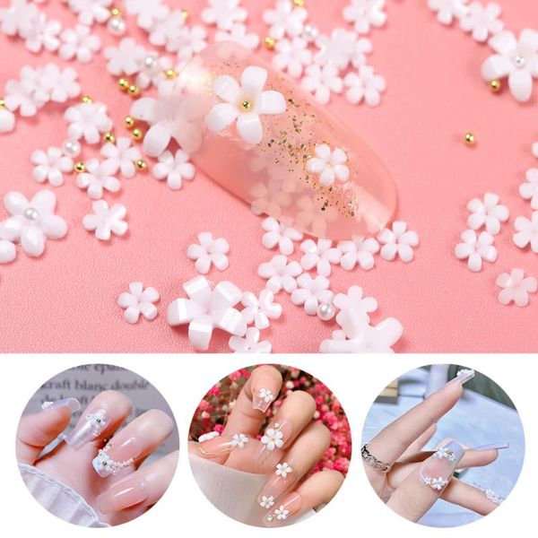 nail art decorations 100pcs/pack 3d mini white flowers diy decoration accessories resin decals ornaments tips, Silver;gold
nail art decorations 100pcs/pack 3d mini white flowers diy decoration accessories resin decals ornaments tips, Silver;gold