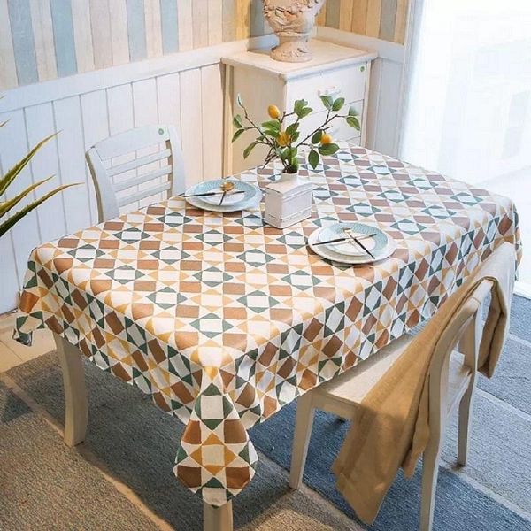 table cloth nordic linen plaid tablecloth rectangular kitchen cover home decor christmas wedding party decoration 
table cloth nordic linen plaid tablecloth rectangular kitchen cover home decor christmas wedding party decoration