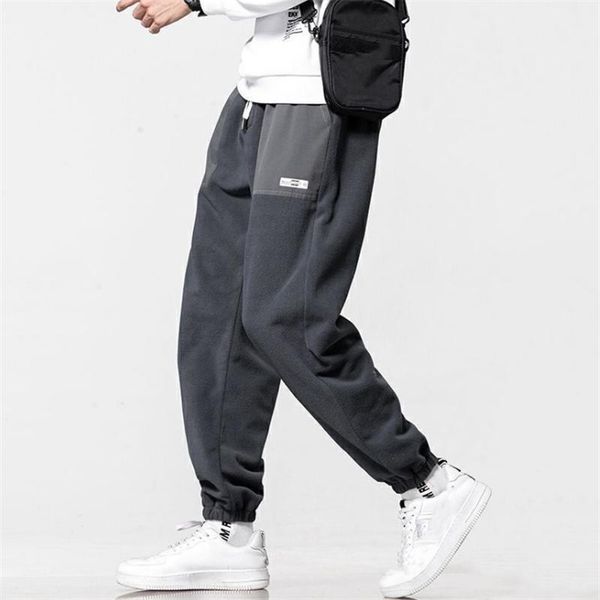men's pants harem jogging for men winter big size fleece warm long mid-waist outdoor comfortable pantalons hommes, Black
men's pants harem jogging for men winter big size fleece warm long mid-waist outdoor comfortable pantalons hommes, Black
