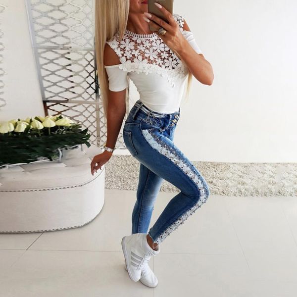 sale women lace and blouse o neck floral hollow out shirts for ladies solid femme slim fit camisetas chemisier d3 women's blouses, White
sale women lace and blouse o neck floral hollow out shirts for ladies solid femme slim fit camisetas chemisier d3 women's blouses, White