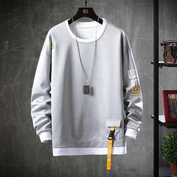 men's hoodies & sweatshirts solid color loose sweater trendy stitching pullover streetwear 2021 spring and autumn, Black
men's hoodies & sweatshirts solid color loose sweater trendy stitching pullover streetwear 2021 spring and autumn, Black