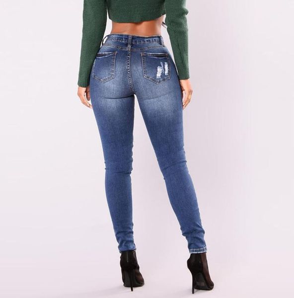 large size winter jeans woman slim plus ripped hole gradient long denim regular pants calça feminina, Black;white
large size winter jeans woman slim plus ripped hole gradient long denim regular pants calça feminina, Black;white