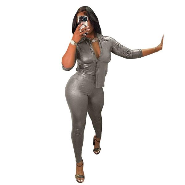 women's two piece pants vbpb 2021 serpentine print pu leather set young overalls full sleeve cloth long skinny women 2, White
women's two piece pants vbpb 2021 serpentine print pu leather set young overalls full sleeve cloth long skinny women 2, White