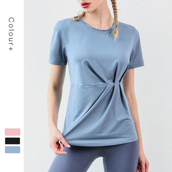 yoga outfits women quick dry deportivas mujer breathable short sleeve shirt twisted gym running clothes workout for, White;red
yoga outfits women quick dry deportivas mujer breathable short sleeve shirt twisted gym running clothes workout for, White;red