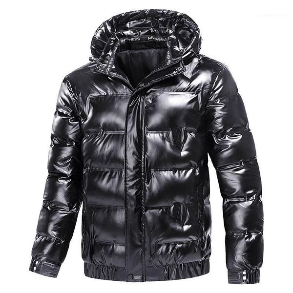 men's down & parkas 2021 winter jacket casual warm thick coat fashionable hooded men clothing shiny waterproof jackets size 4xl s6890, Black
men's down & parkas 2021 winter jacket casual warm thick coat fashionable hooded men clothing shiny waterproof jackets size 4xl s6890, Black
