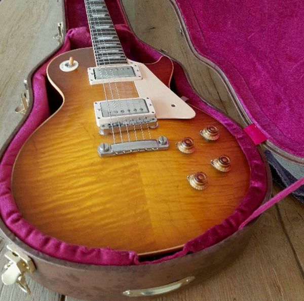 custom r9 one pcs body fretbinding maple antique electric guitar
custom r9 one pcs body fretbinding maple antique electric guitar