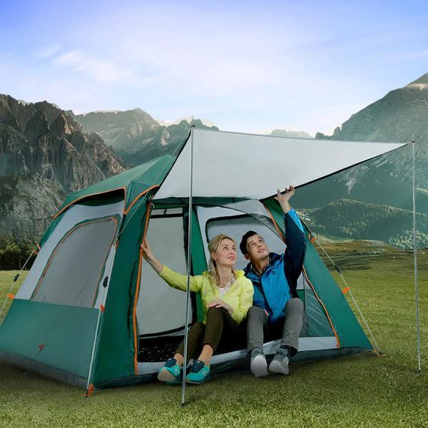 tents and shelters fully automatic outdoor single layer thickened for 3 -4 people camping tent waterproof gazebo
tents and shelters fully automatic outdoor single layer thickened for 3 -4 people camping tent waterproof gazebo