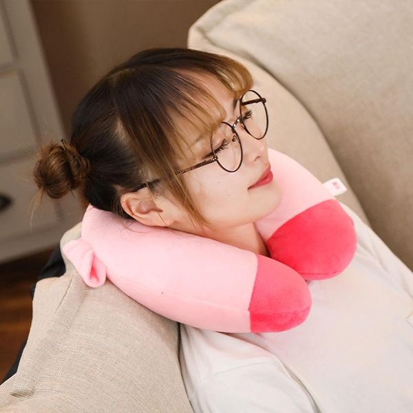 pillow u-shaped to protect cervical spine neck airplane travel driving student nap cute f8127
pillow u-shaped to protect cervical spine neck airplane travel driving student nap cute f8127