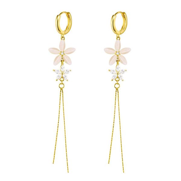 hoop & huggie genuine 925 sterling silver woman earring for anniversary birthday gift pendientes european and american tassel earrings, Golden;silver
hoop & huggie genuine 925 sterling silver woman earring for anniversary birthday gift pendientes european and american tassel earrings, Golden;silver
