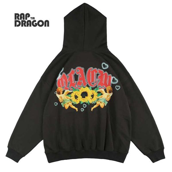 men's hoodies & sweatshirts oversized hoodie hip hop letter embroidered flower print sweatshirt harajuku plus size clothing streetwear, Black 
men's hoodies & sweatshirts oversized hoodie hip hop letter embroidered flower print sweatshirt harajuku plus size clothing streetwear, Black