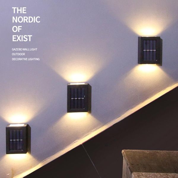 solar lamps 2pcs nordic style outdoor garden waterproof wall light up and down decor lamp street home stair
solar lamps 2pcs nordic style outdoor garden waterproof wall light up and down decor lamp street home stair