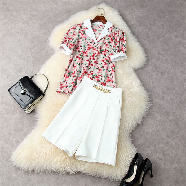 women's blouses & shirts mode summer track of two pieces defines female short floral sleeve print white shirt shorts suit office party
women's blouses & shirts mode summer track of two pieces defines female short floral sleeve print white shirt shorts suit office party