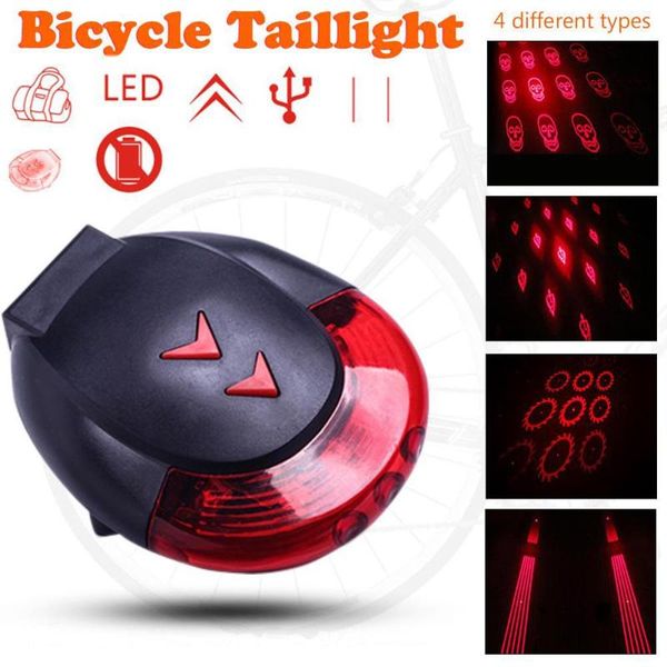bike lights bicycle usb charging laser taillight 5 led parallel line projection safety warning light
bike lights bicycle usb charging laser taillight 5 led parallel line projection safety warning light
