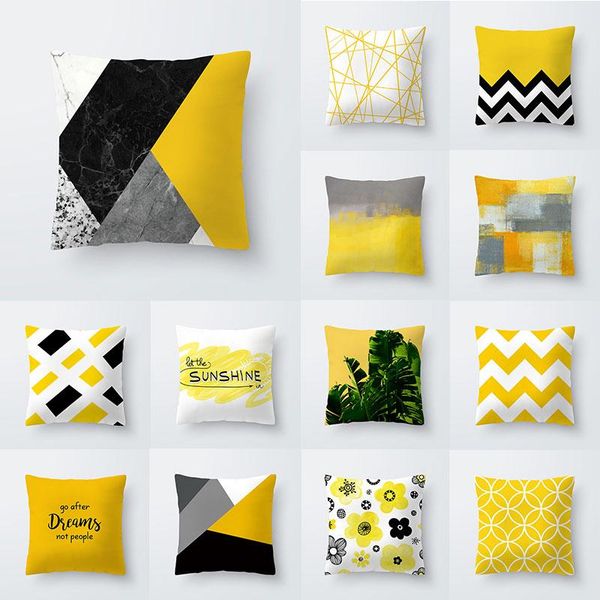 pillow case 45x45cm yellow striped pillowcase geometric throw cushion cover printing bedroom office
pillow case 45x45cm yellow striped pillowcase geometric throw cushion cover printing bedroom office