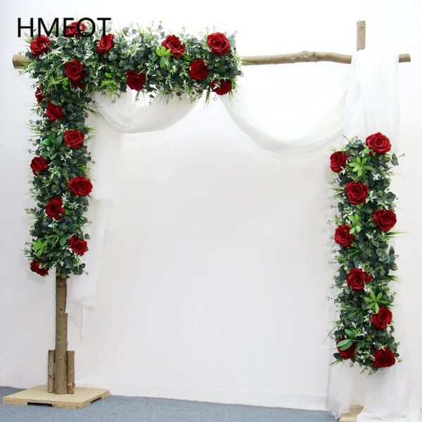 decorative flowers & wreaths green eucalyptus leaf plants rose flower row outdoor wedding floral arrangement arch decor mariage party stage
decorative flowers & wreaths green eucalyptus leaf plants rose flower row outdoor wedding floral arrangement arch decor mariage party stage