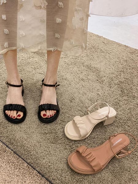 sandals female sandal med strappy heels 2021 summer comfort shoes for women girls medium buckle high beige fashion block elastic, Black
sandals female sandal med strappy heels 2021 summer comfort shoes for women girls medium buckle high beige fashion block elastic, Black