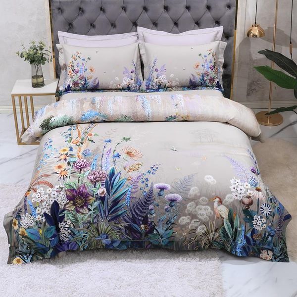 bedding sets 100% egyptian cotton 3d printing set  king size 4pcs birds flowers leaf gray duvet cover bedsheet pillow shams 
bedding sets 100% egyptian cotton 3d printing set  king size 4pcs birds flowers leaf gray duvet cover bedsheet pillow shams