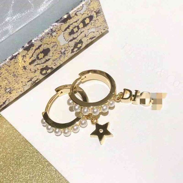 75% off outlet online family brass 2021 new star letter asymmetric women's pearl simple earrings, Golden
75% off outlet online family brass 2021 new star letter asymmetric women's pearl simple earrings, Golden