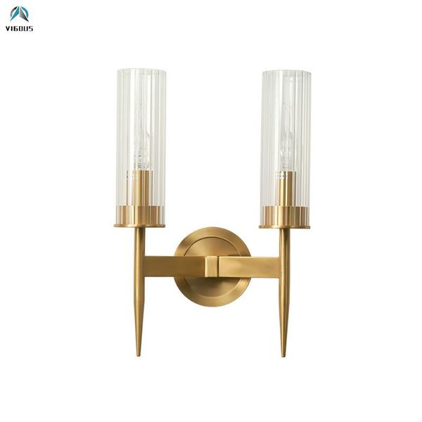 wall lamp american rh e14 led scones glass lampshades lustre brass gold metal lamparas indoor lighting fixtures 
wall lamp american rh e14 led scones glass lampshades lustre brass gold metal lamparas indoor lighting fixtures
