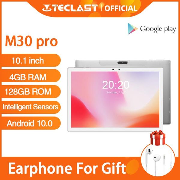 tablet pc teclast m30 pro android 10 10.1 inch ips 1920x1200 4g call network 4gb ram 128gb rom dual wifi gps intelligent sensors
tablet pc teclast m30 pro android 10 10.1 inch ips 1920x1200 4g call network 4gb ram 128gb rom dual wifi gps intelligent sensors