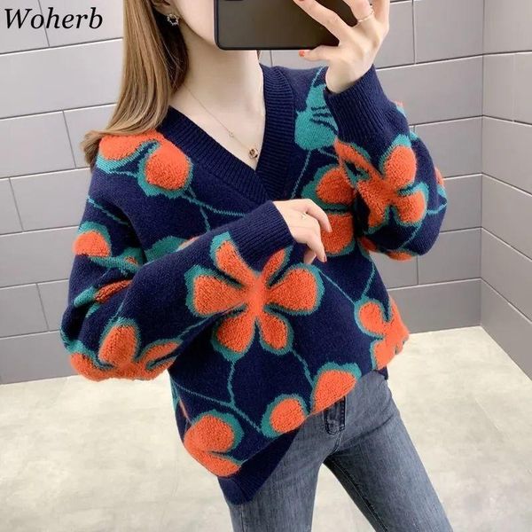 woherb fall 2021 winter clothes sweater vest women knit thicked pullovers chic crochet floral v-neck jumper coat sueter mujer women's s, White;black
woherb fall 2021 winter clothes sweater vest women knit thicked pullovers chic crochet floral v-neck jumper coat sueter mujer women's s, White;black