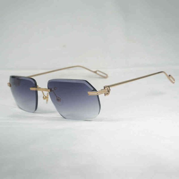 2022 factory wholesale new vintage rimless diamond cutting sunglasses men oculos shadow metal frame clear reading glasses gafas women outdoo, White;black
2022 factory wholesale new vintage rimless diamond cutting sunglasses men oculos shadow metal frame clear reading glasses gafas women outdoo, White;black