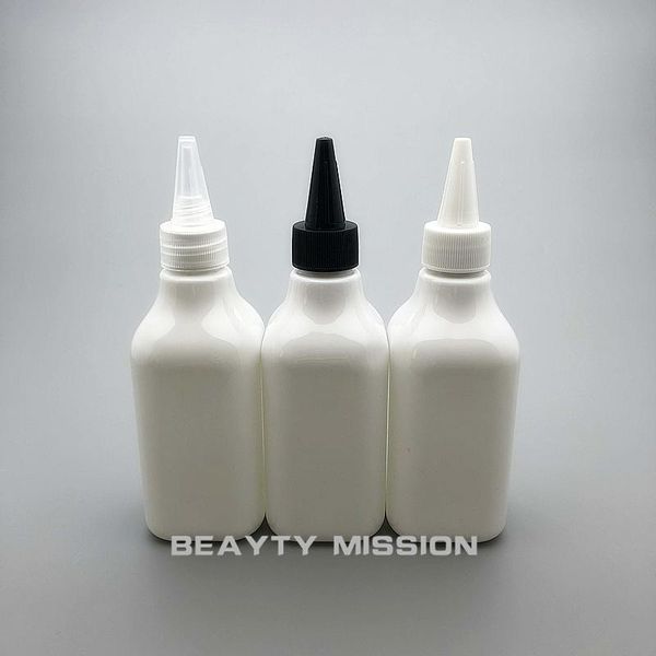 200ml 24pcs/lot empty plastic square bottle white pet with transparent/black/white twist caps pointed mouth cap packing bottles
200ml 24pcs/lot empty plastic square bottle white pet with transparent/black/white twist caps pointed mouth cap packing bottles