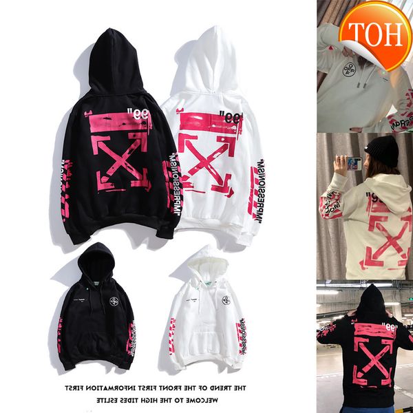 autumn off style and white winter rendering graffiti pink arrstyle men women hooded velvet sweater coat, Black
autumn off style and white winter rendering graffiti pink arrstyle men women hooded velvet sweater coat, Black