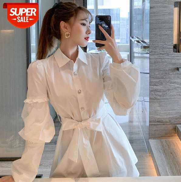 french shirt skirt early small fashion ladies temperament polo collar white dress women #mz6r, Black;gray
french shirt skirt early small fashion ladies temperament polo collar white dress women #mz6r, Black;gray