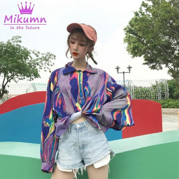 women's blouses & shirts plus size summer women harajuku blouse hip hop punk gradient printed casual loose oversized shirt female cami, White
women's blouses & shirts plus size summer women harajuku blouse hip hop punk gradient printed casual loose oversized shirt female cami, White
