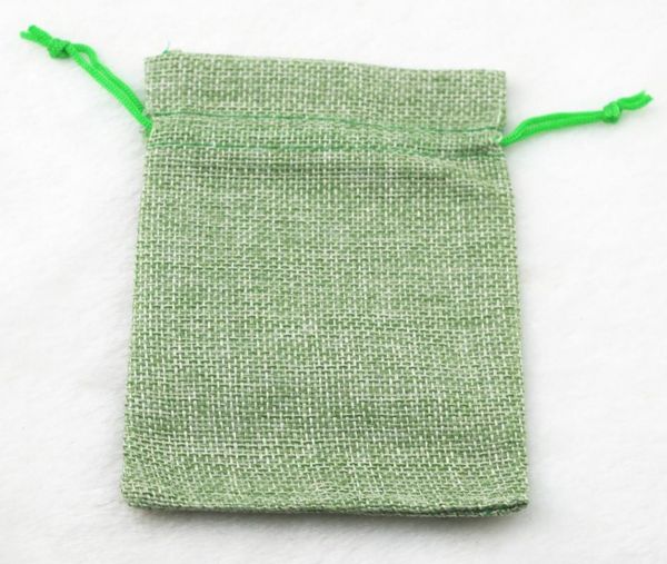 gift wrap 10x14cm green burlap linen jute bag drawstring necklace jewelry package wedding packaging
gift wrap 10x14cm green burlap linen jute bag drawstring necklace jewelry package wedding packaging