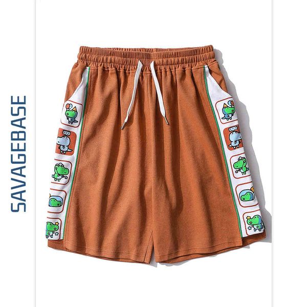 summer fashion brand student cartoon printed casual shorts men's korean loose color matching lovers sports capris, Black
summer fashion brand student cartoon printed casual shorts men's korean loose color matching lovers sports capris, Black