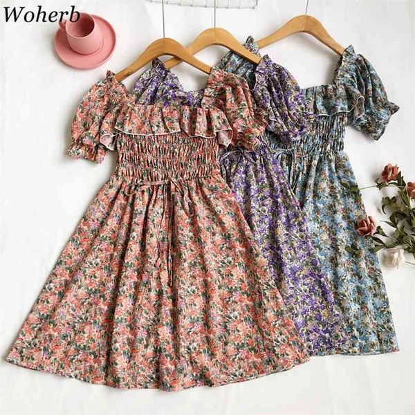 vestido de mujer summer sweet square collar floral bow short-sleeve dress women ruffle elastic waist slim pleated dresses 210519, Black;gray
vestido de mujer summer sweet square collar floral bow short-sleeve dress women ruffle elastic waist slim pleated dresses 210519, Black;gray
