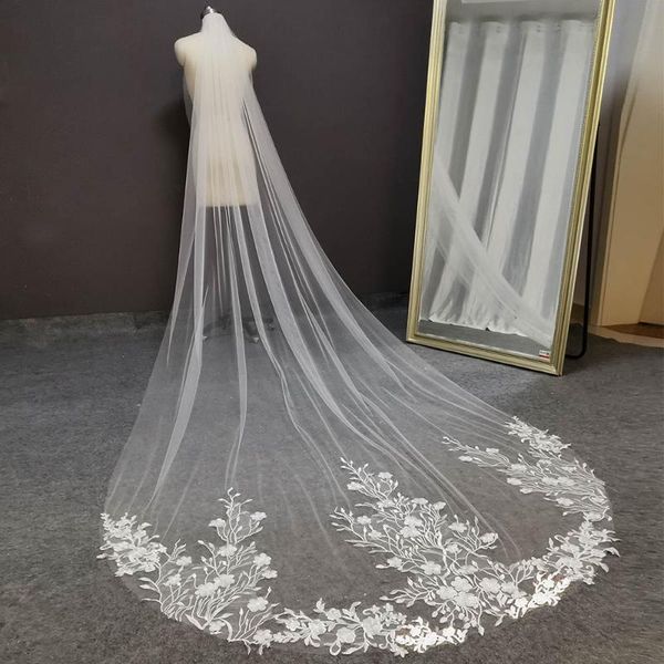 bridal veils real pos lace wedding veil 3 meters long 1.5 wide one layer white ivory with comb accessories, Black
bridal veils real pos lace wedding veil 3 meters long 1.5 wide one layer white ivory with comb accessories, Black