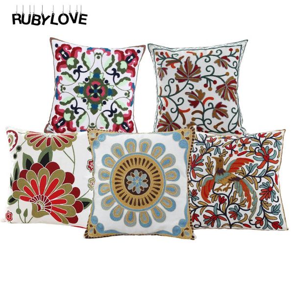 cushion/decorative pillow rubylove embroidery cushion cover elephant flower pattern cotton home decor sofa bed decorative pillowcase
cushion/decorative pillow rubylove embroidery cushion cover elephant flower pattern cotton home decor sofa bed decorative pillowcase