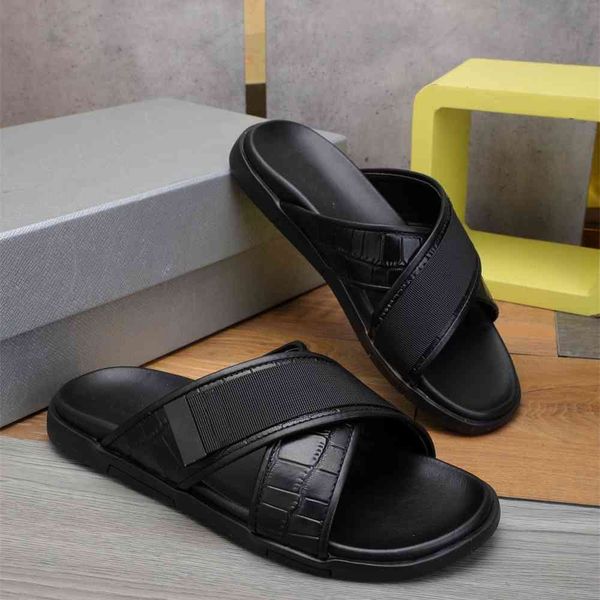 80% off outlet store 21 summer new grain cowhide men's sandals outdoor cross slippers guangzhou men's shoes, Black
80% off outlet store 21 summer new grain cowhide men's sandals outdoor cross slippers guangzhou men's shoes, Black
